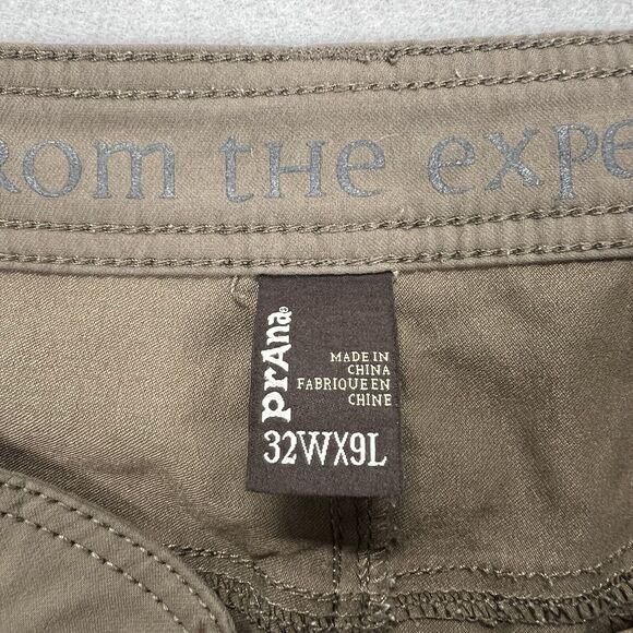 Prana Men's Flat Front Shorts - Brown - Picture 3 of 8